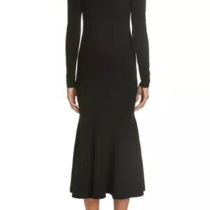 Lewit Flare Maxi Emerald  Green Knit Dress XL NWOT